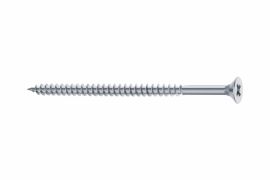 Chipboard screws, flat countersunk head, partial thread