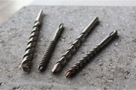 SDS-PLUS hammer drill bits, two cutting edges