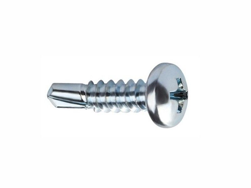 Self drilling screws, pan head