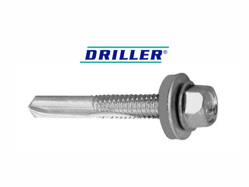 DRILLER® self drilling screws, with anticorrosive coating