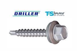 Self drilling screws for fixing steel sheets to timber substructure, AISI 304-TS stainless steel