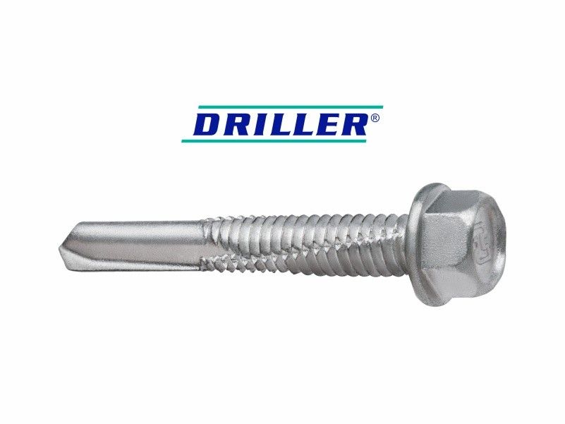 DRILLER® self drilling screws, with anticorrosive coating