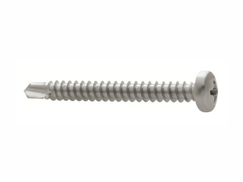 Self drilling screws DIN 7504M(N), pan head, AISI 304 (A2) stainless steel