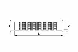 Universal plastic sleeve for chemical injection fixing in hollow blocks