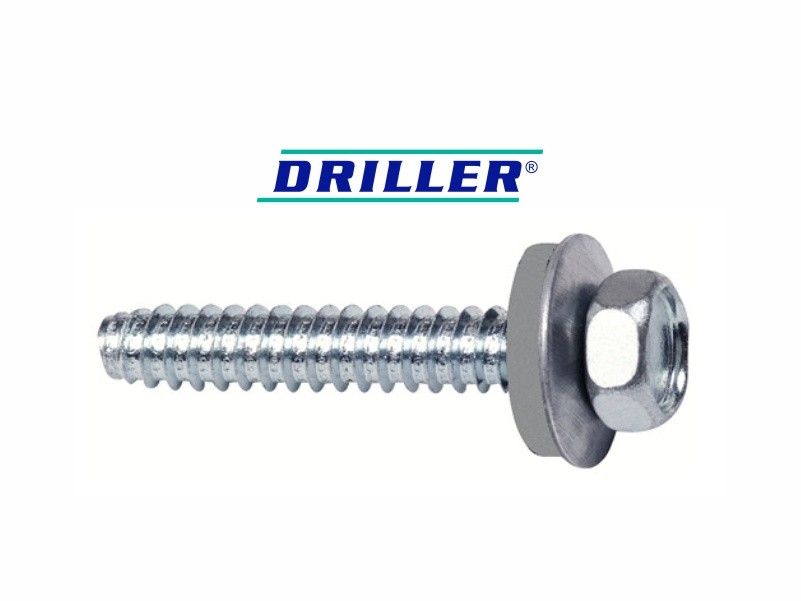 DRILLER® self tapping screws for facades, blunt point