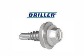 DRILLER® stitching screws for steel sheets overlapping, with anticorrosive coating