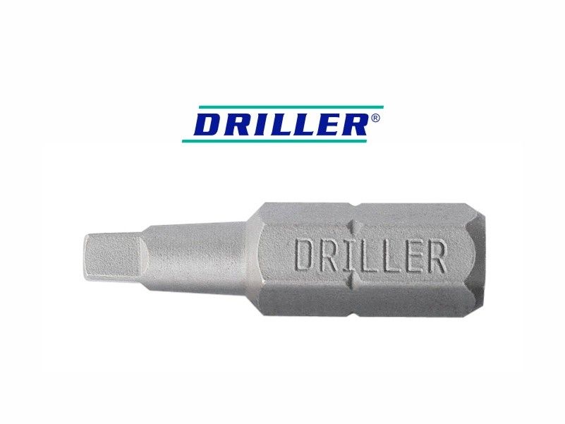 DRILLER® square drive insert bits