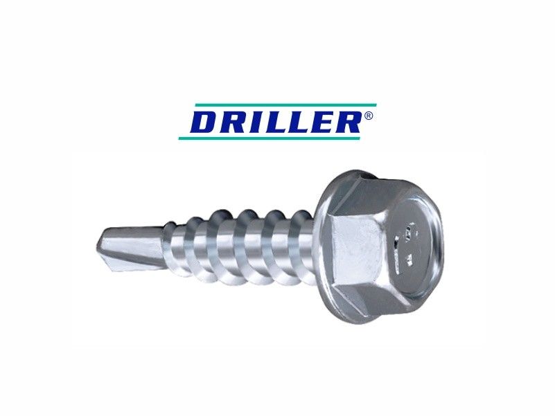 DRILLER® stitching screws for steel sheets overlapping