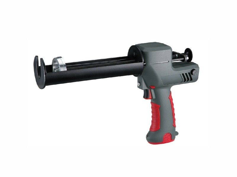 Rechargeable cordless caulking gun for injection anchors 380-420 ml