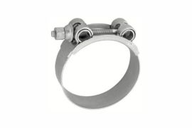 Robust hose clamps W4 for high-tension hoses, AISI 304 stainless steel