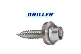 DRILLER® BI-METAL chipless stitching screws for steel sheets overlapping