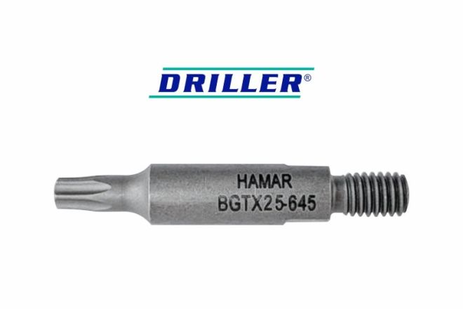 DRILLER® threaded bit extension