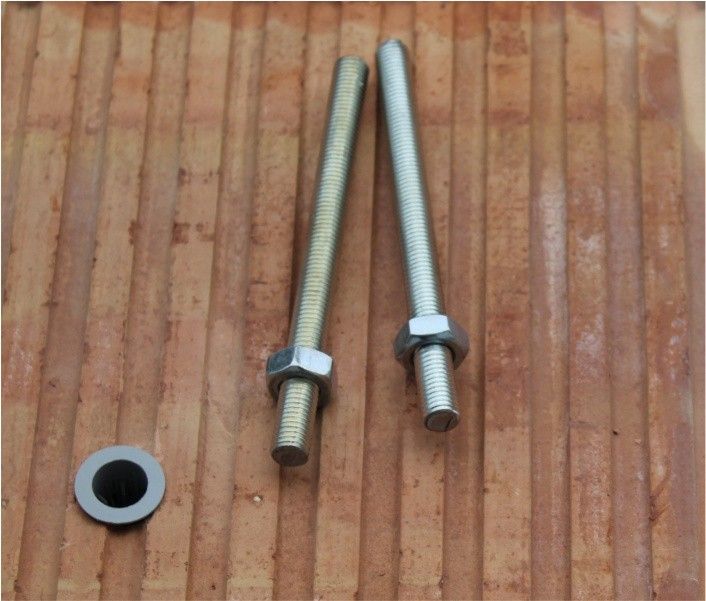 Threaded rods DIN976, 5.8 and 8.8 steel grade