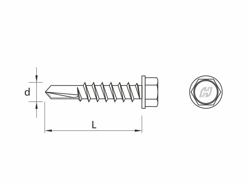 DRILLER® self drilling screws