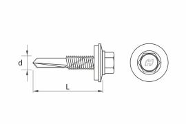 DRILLER® self drilling screws