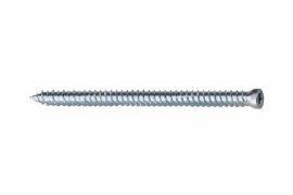 Concrete frame fixing screws, cylindrical head