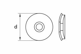 Steel / EPDM bonded washers