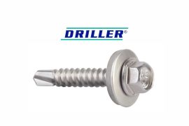 DRILLER® self drilling screws, AISI 410 stainless steel