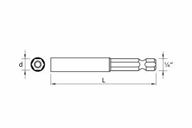 DRILLER® magnetic bit holders