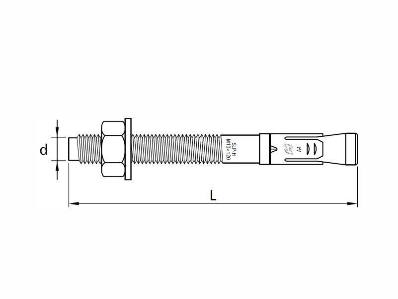 Torque controlled expansion anchors for non-cracked concrete