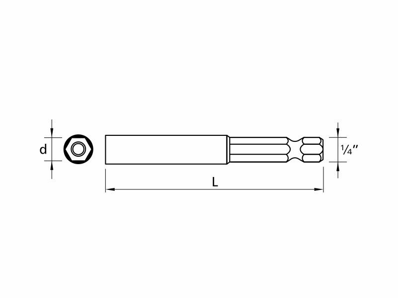 DRILLER® magnetic bit holders