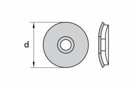 Aluminium / EPDM bonded washers