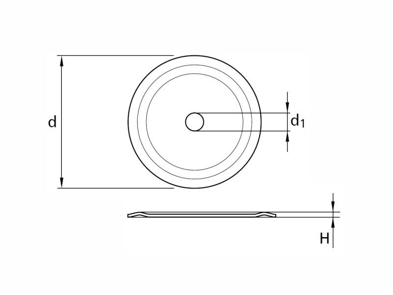 Holding flange to be used with facade insulation anchor