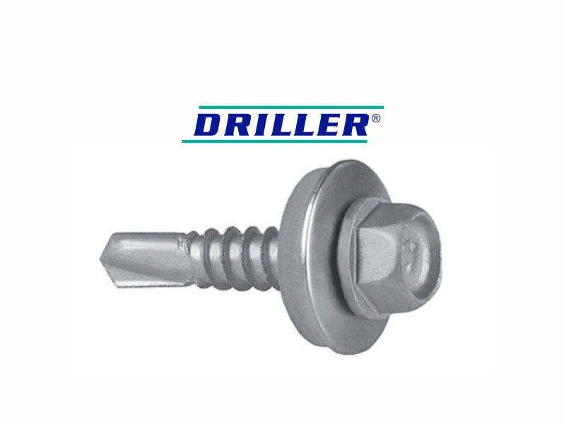 DRILLER® self drilling screws, with anticorrosive coating