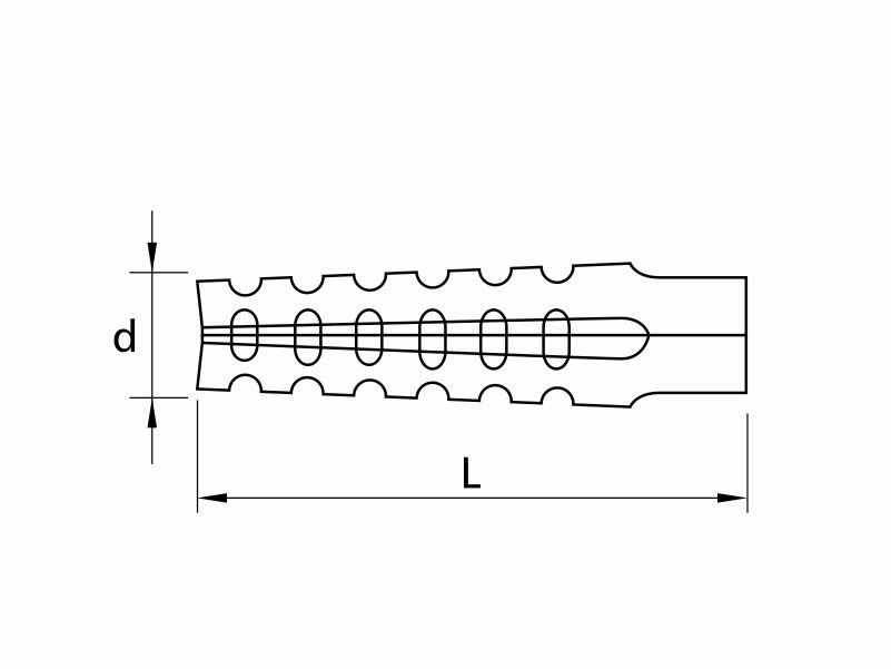 Steel saw plugs