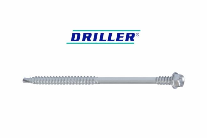 4,8 / max. 2x1,25 - DRILLER® self drilling insulation roofing screws, anticorrosive coating