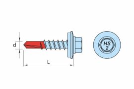 DRILLER® BI-METAL self drilling screws