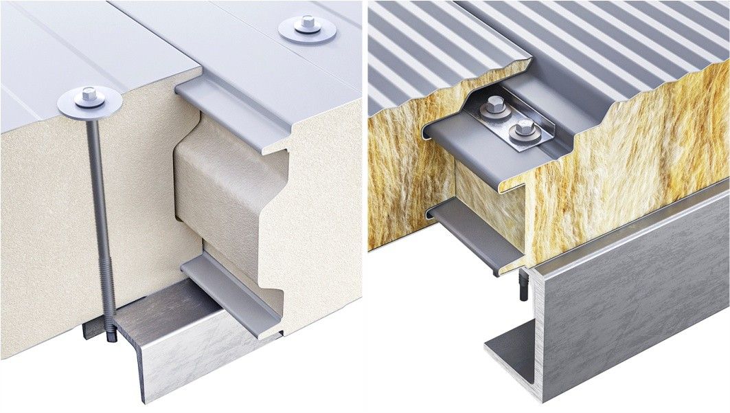 self drilling BI-METAL screws for fixing of sandwich panels onto steel substructure