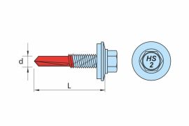 DRILLER® BI-METAL self drilling screws