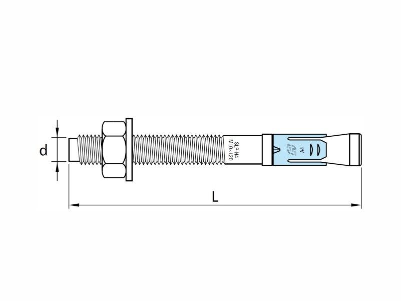 Torque controlled expansion anchors for cracked and non-cracked concrete