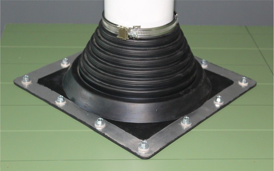 Water-tight pipe flange