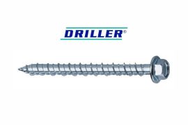 DRILLER® self tapping screws for fixing of supporting units onto concrete substructure