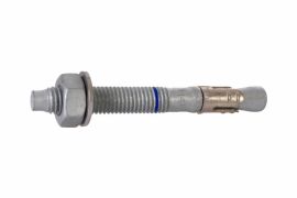 Torque controlled expansion anchors for cracked and non-cracked concrete, anticorrosive coating