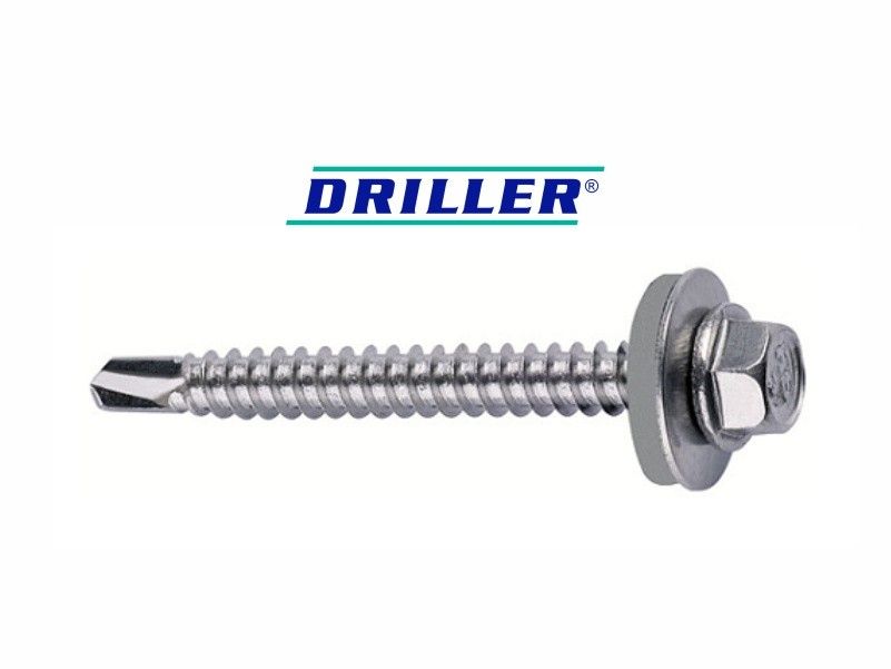 DRILLER® self drilling screws, AISI 304 (A2) stainless steel