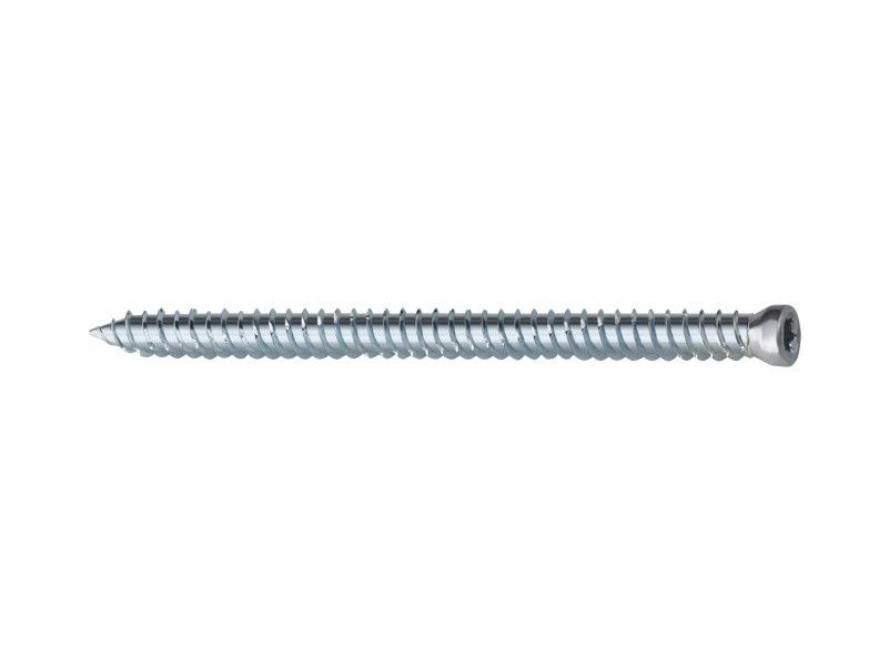 Concrete frame fixing screws, cylindrical head