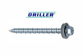 DRILLER® self tapping screws for fixing of supporting units onto concrete substructure