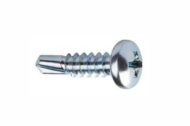 Self drilling screws, pan head