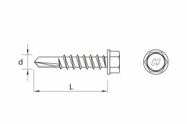 DRILLER® self drilling screws