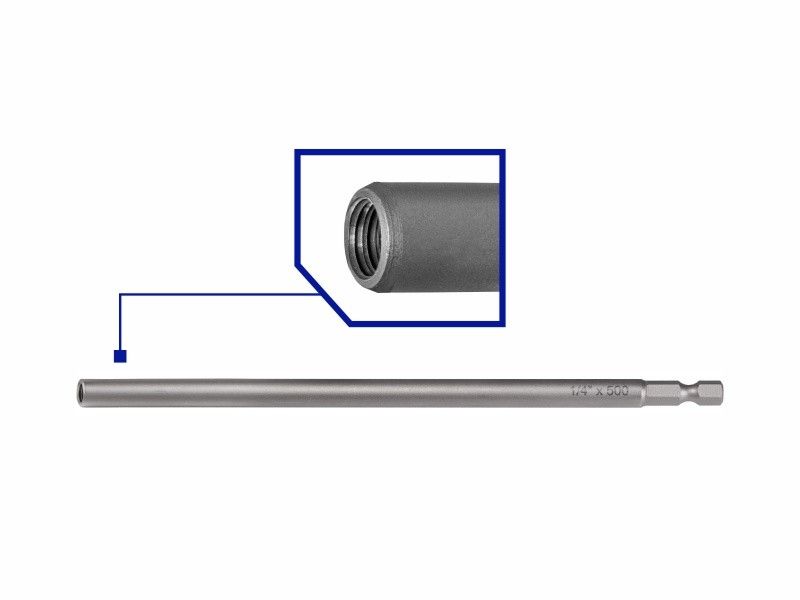 DRILLER® threaded bit extension