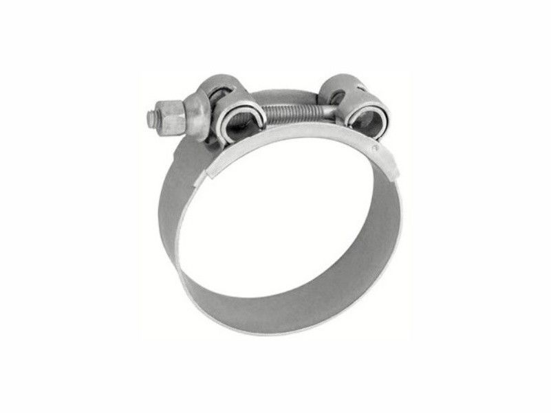 Robust hose clamps W4 for high-tension hoses, AISI 304 stainless steel