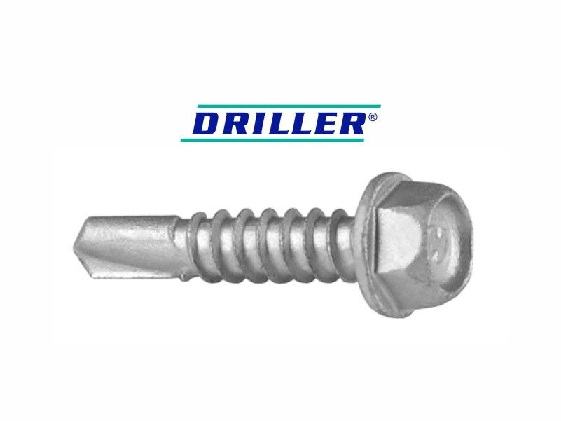 DRILLER® self drilling screws, with anticorrosive coating