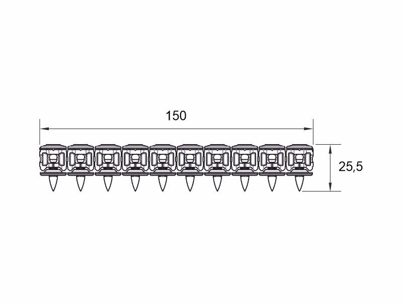 Collated pins for Spit P560