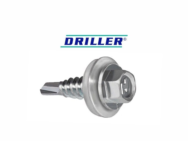 DRILLER® stitching screws for steel sheets overlapping