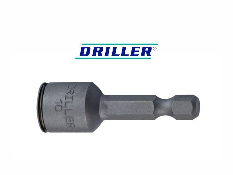 DRILLER® nutsetters with spring ring holder for stainless screws