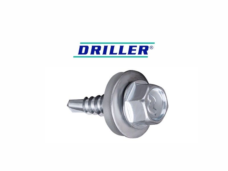 DRILLER® stitching screws for steel sheets overlapping