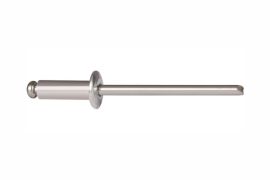 Aluminium-stainless steel blind rivets